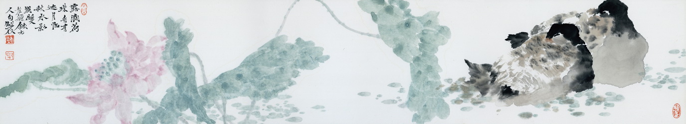 郝孝飞《花鸟系列》110cmx20cm 郝孝飞《花鸟系列》110cmx20cm