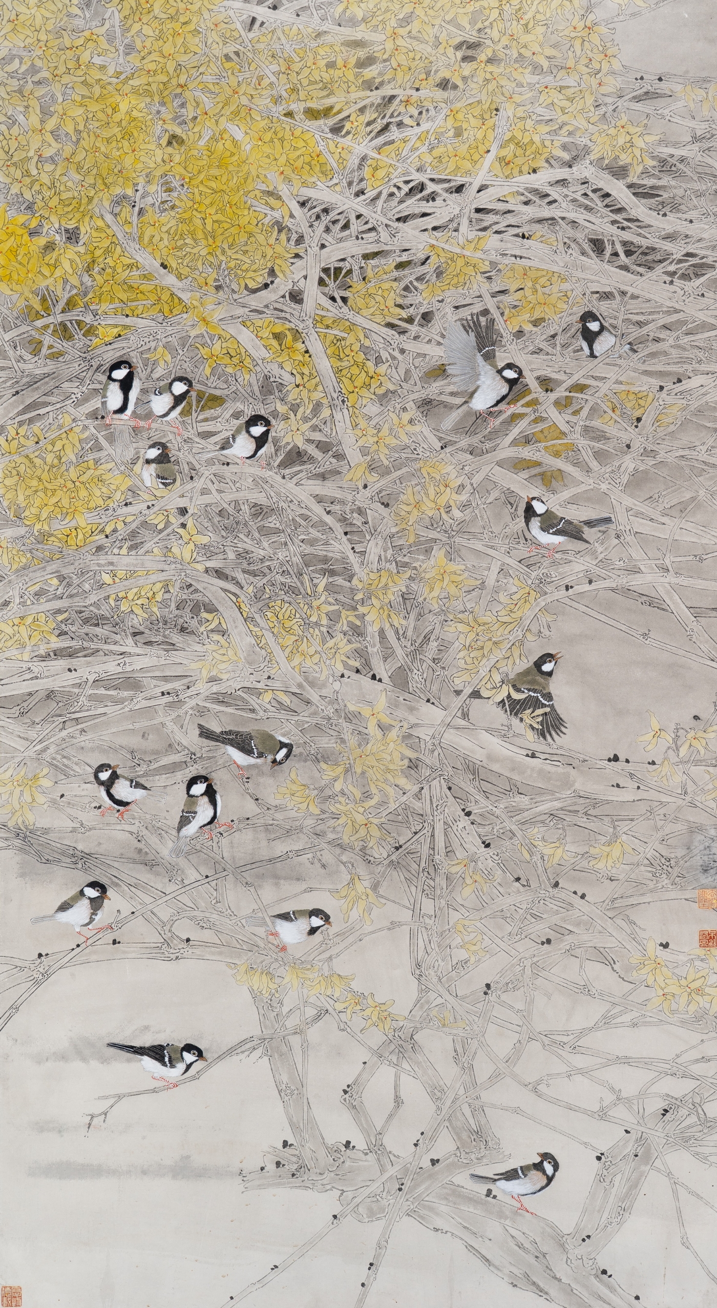 柴昭华《和风清穆》180cmx90cm 柴昭华《和风清穆》180cmx90cm