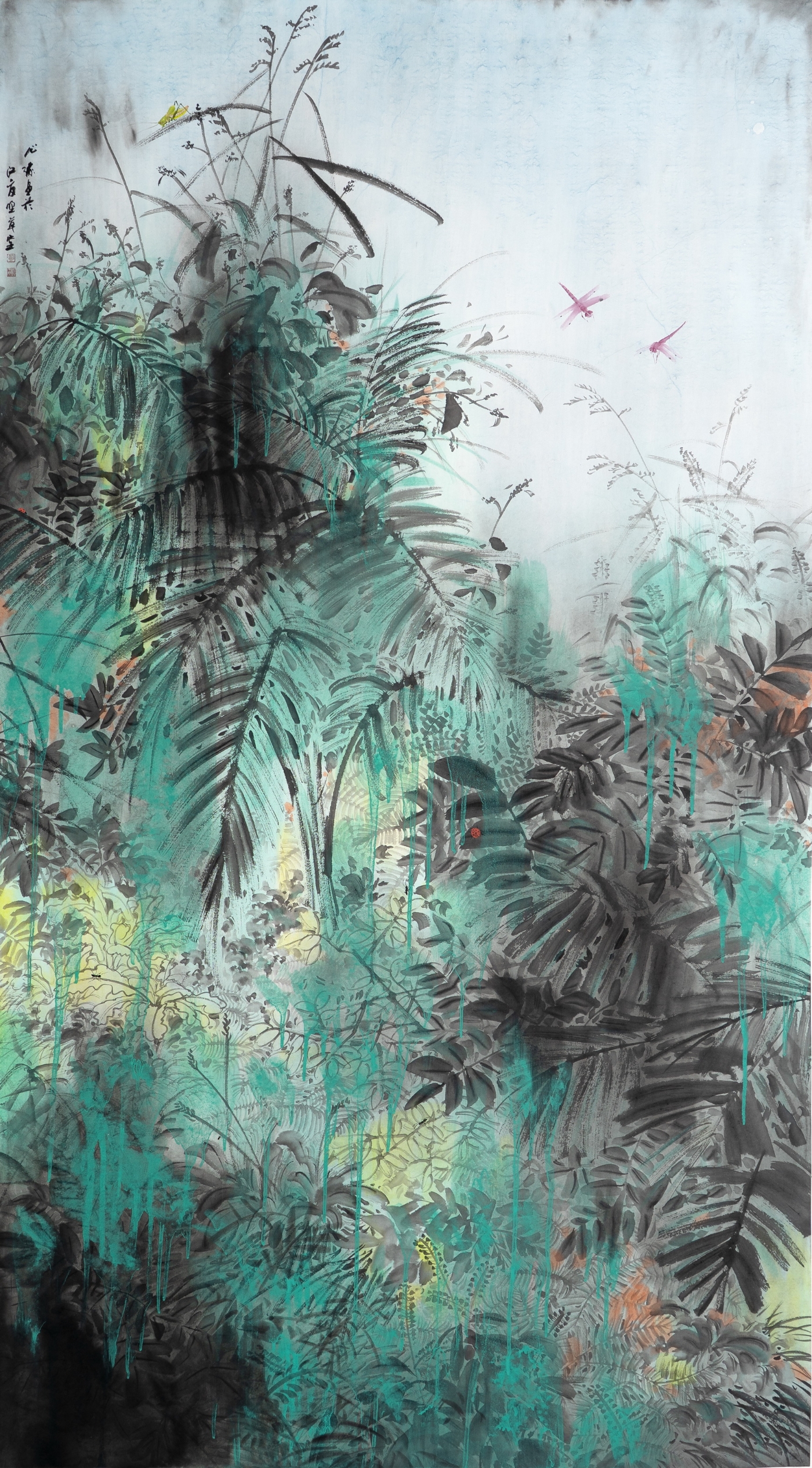 童军民《繁荣昌盛》180cmx96cm 童军民《繁荣昌盛》180cmx96cm