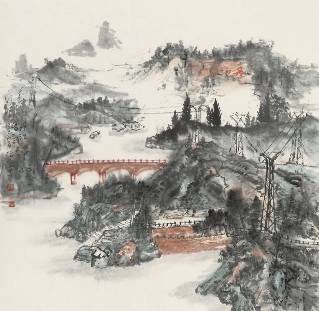 丹江留韵 69cm×69cm 2025年.JPG