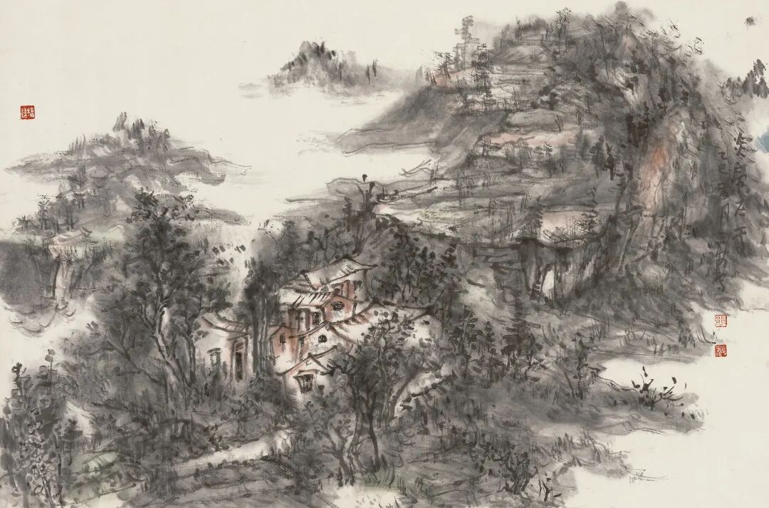 炎帝居处 46cm×69cm 2025年.JPG