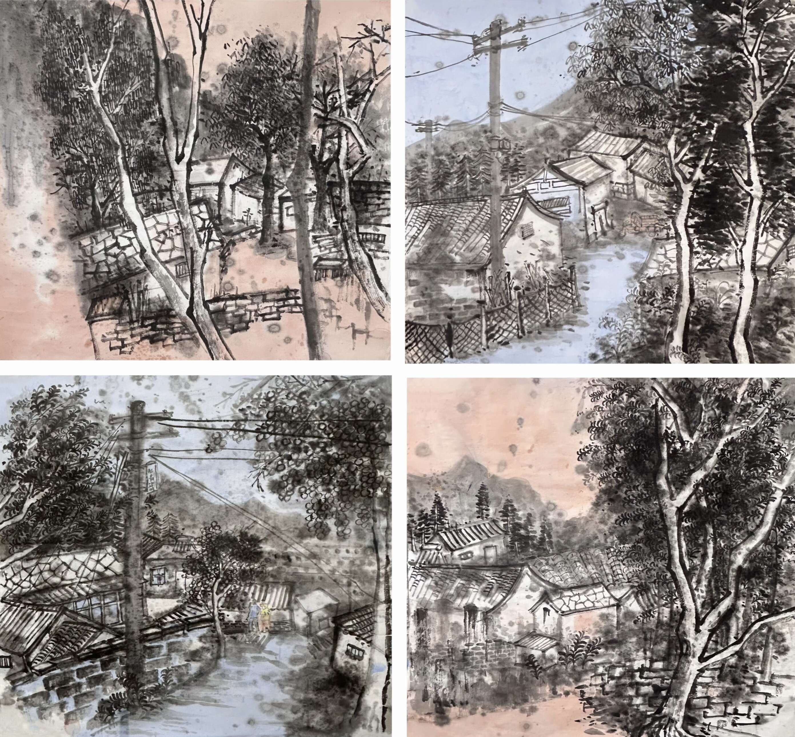 093丁莉-《浮生半日闲》-中国画-90×98